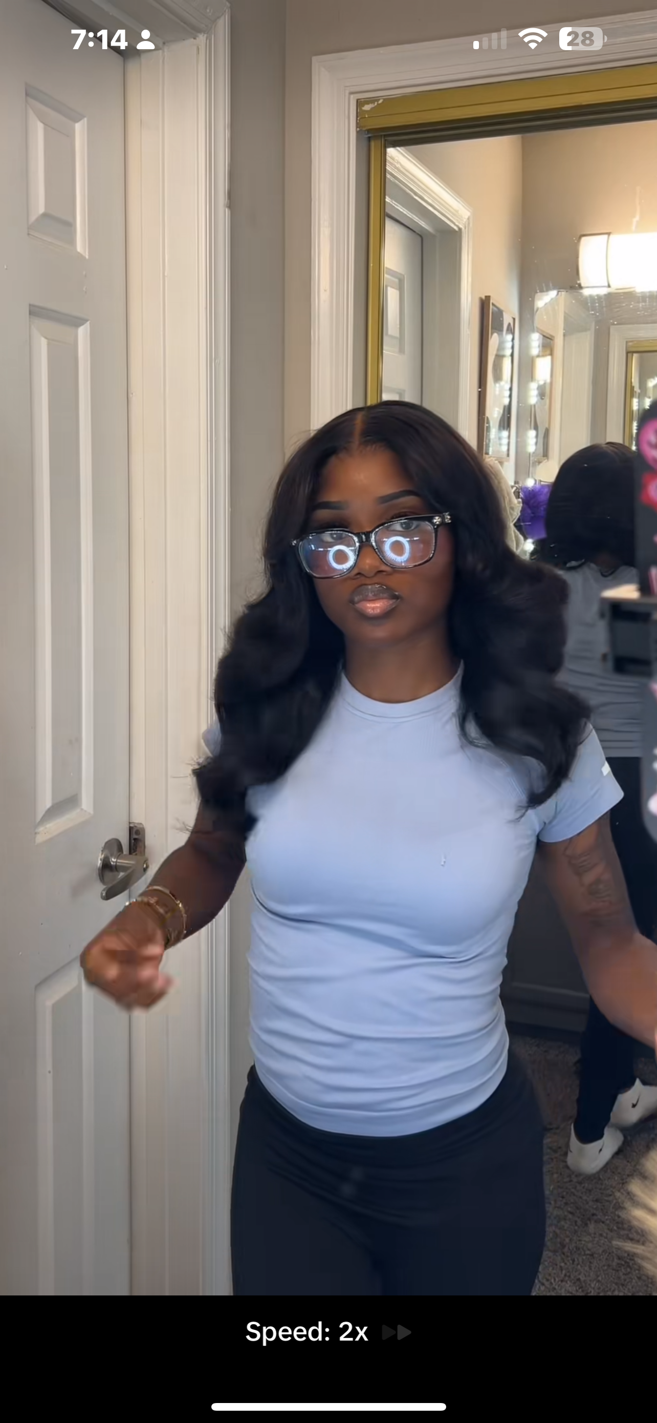 13x4 Frontal Glueless 16”