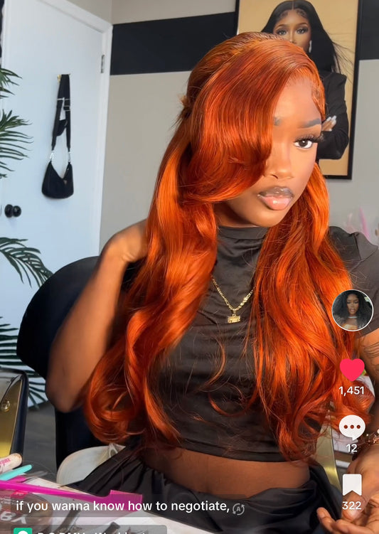 Daules 13x6 Ginger 26in wig