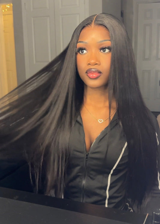 9x6 Closure Straight 26” 180% density