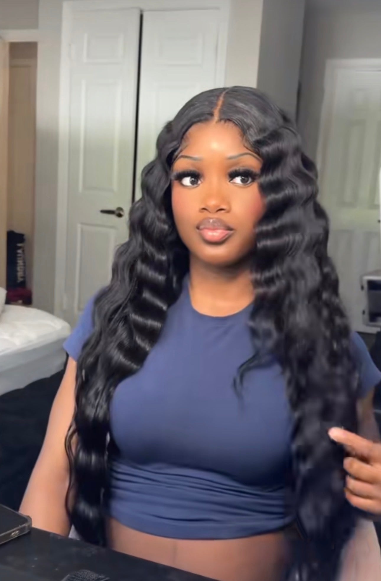 13x6 Frontal Straight 30” 180% Density Wig